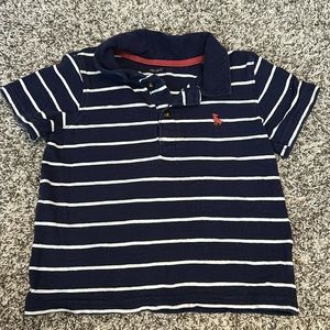 Toddler Boy’s Carter’s Striped Collared Shirt Sz 2T
